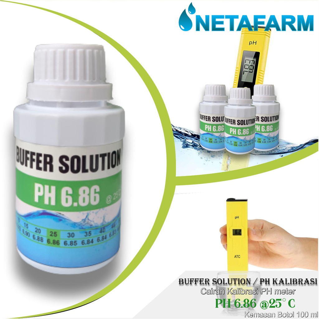 pH Buffer Solution pH Meter / Cairan Kalibrasi pH Meter 100 ml