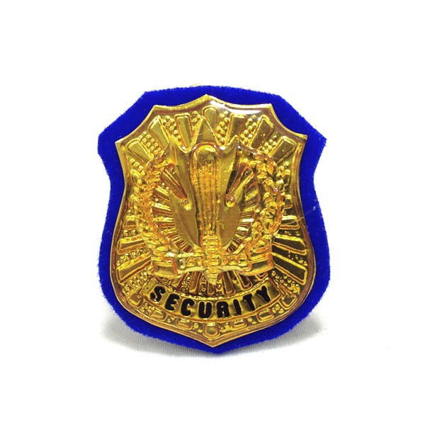 Pin Bros Bross Logo Emblem Manset Jarum - Security Biru