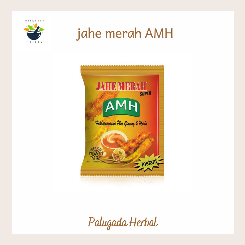 

AMH Jahe Merah Super Original Asli Habbatussauda