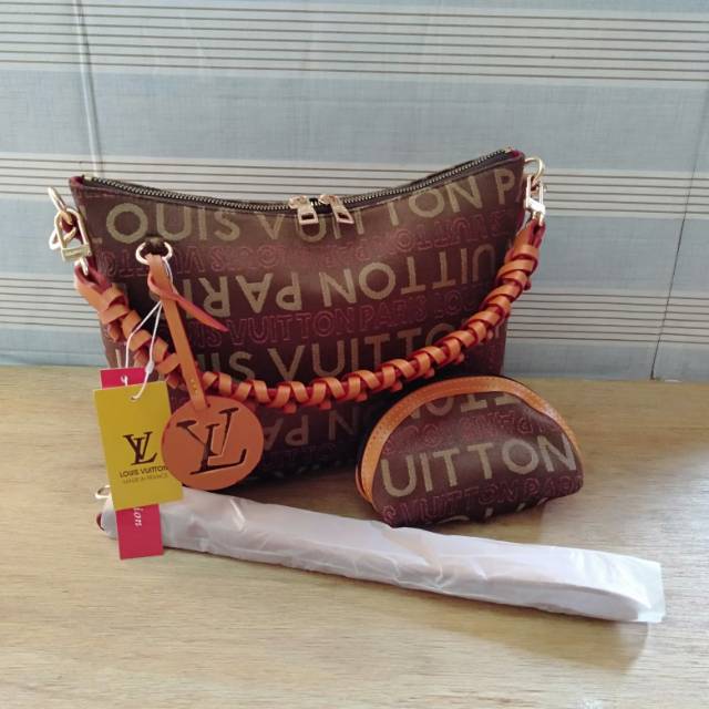 Tas Louis Vuitton/LV Kepang Rajut 1192