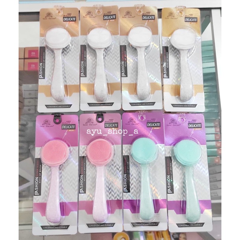 Sikat Wajah Silicone Facial Cleansing Brush