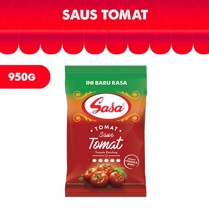 

Sasa Saus Tomat 950 gr