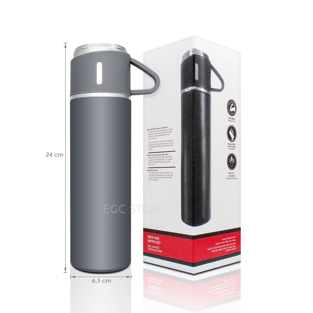 BOTOL MINUM VACUUM STAINLESS 500ML PREMIUM / VACUUM CUP STAINLESS 500ML - B-2