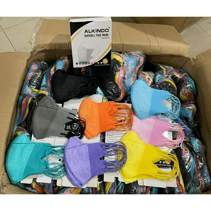Duckbill masker alkindo warna