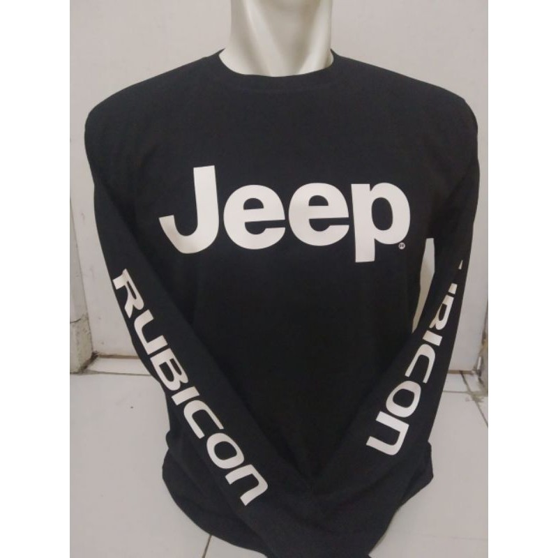 KAOS LENGAN PANJANG JEEP RUBICON BIG SIZE S M L XL 2XL 3XL
