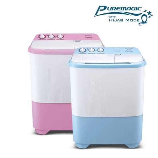 Mesin Cuci Sharp EST79SJPK 7,5KG