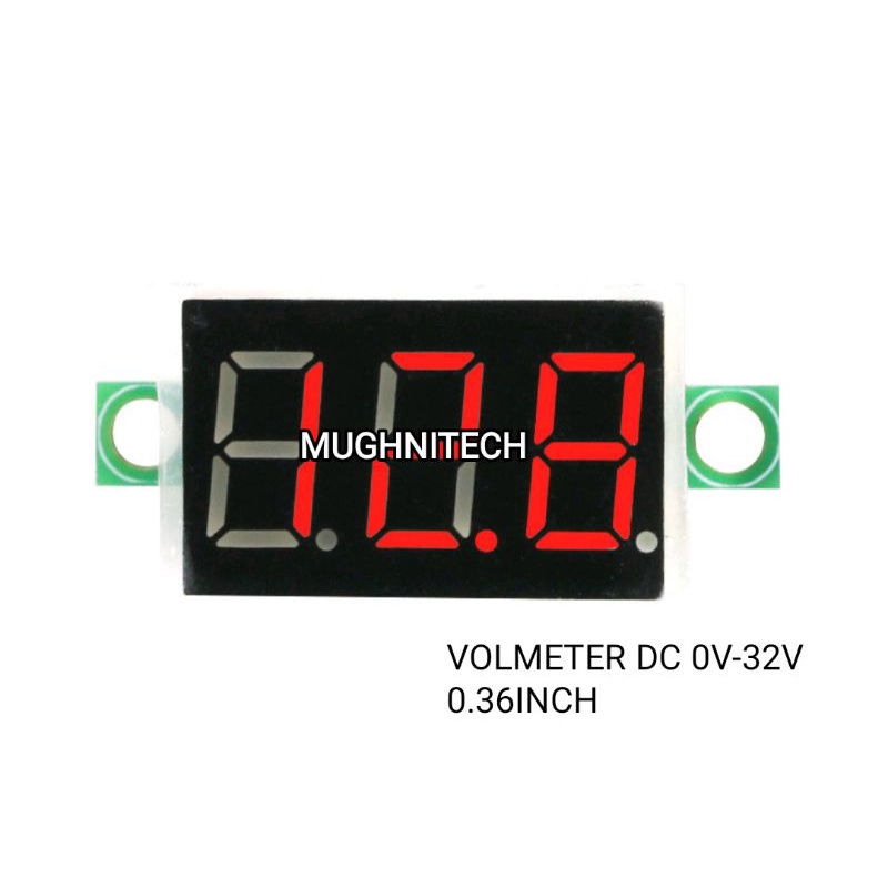 Volt meter digital mini dc 4v-32v 0.36" || Dc Volt Meter Digital || Digital Volt Meter Dc