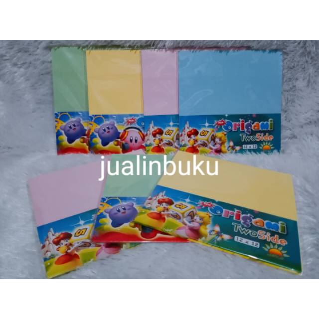 

Kertas Origami Isi 20 Lembar ukuran 12 x 12