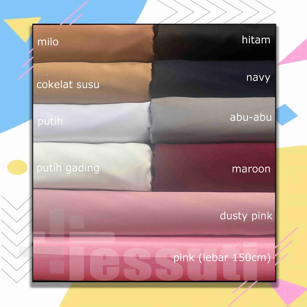 KAIN SATIN VELVET / SATEEN VELVET PREMIUM