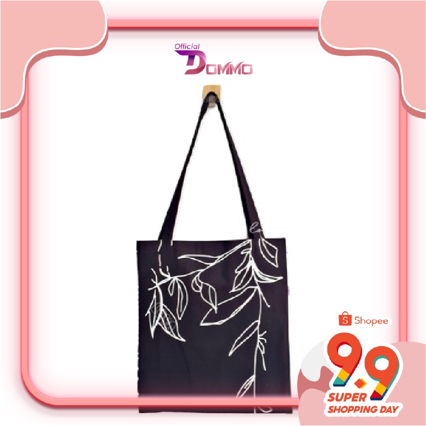 [LOKAL] DOMMO - D1059 TOTE BAG AGNIA Dari JKT BISA COD TOTE BAG WANITA TAS SLEMPANG TOTEBAG