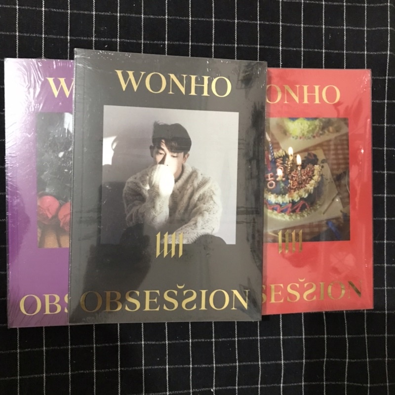 READY STOCK Wonho 1st single album obsession