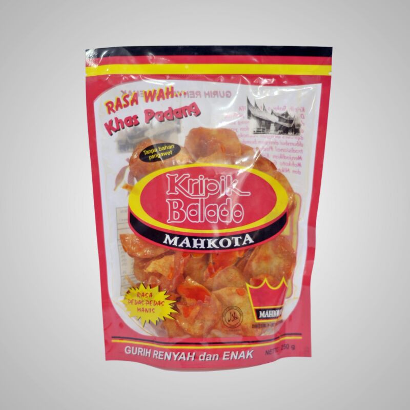 

KRIPIK BALADO MAHKOTA 250gr