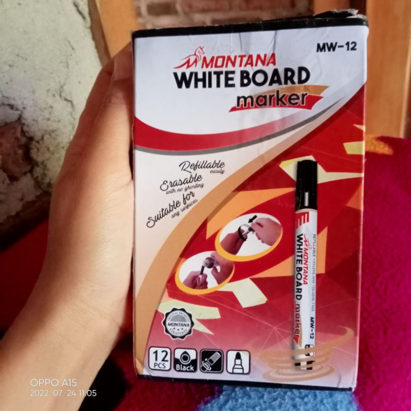 

spidol papan tulis hitam murah / white board marker