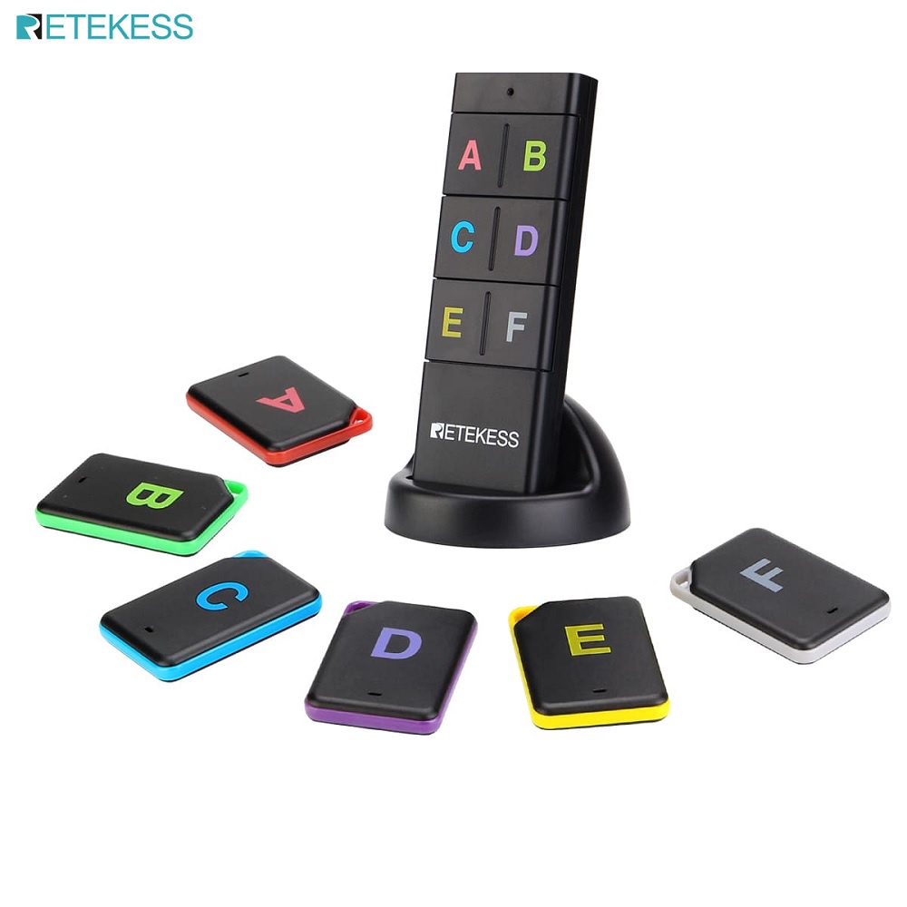 RETEKESS TH104 - Wireless Key Finder RF Item Locator 6 Receiver