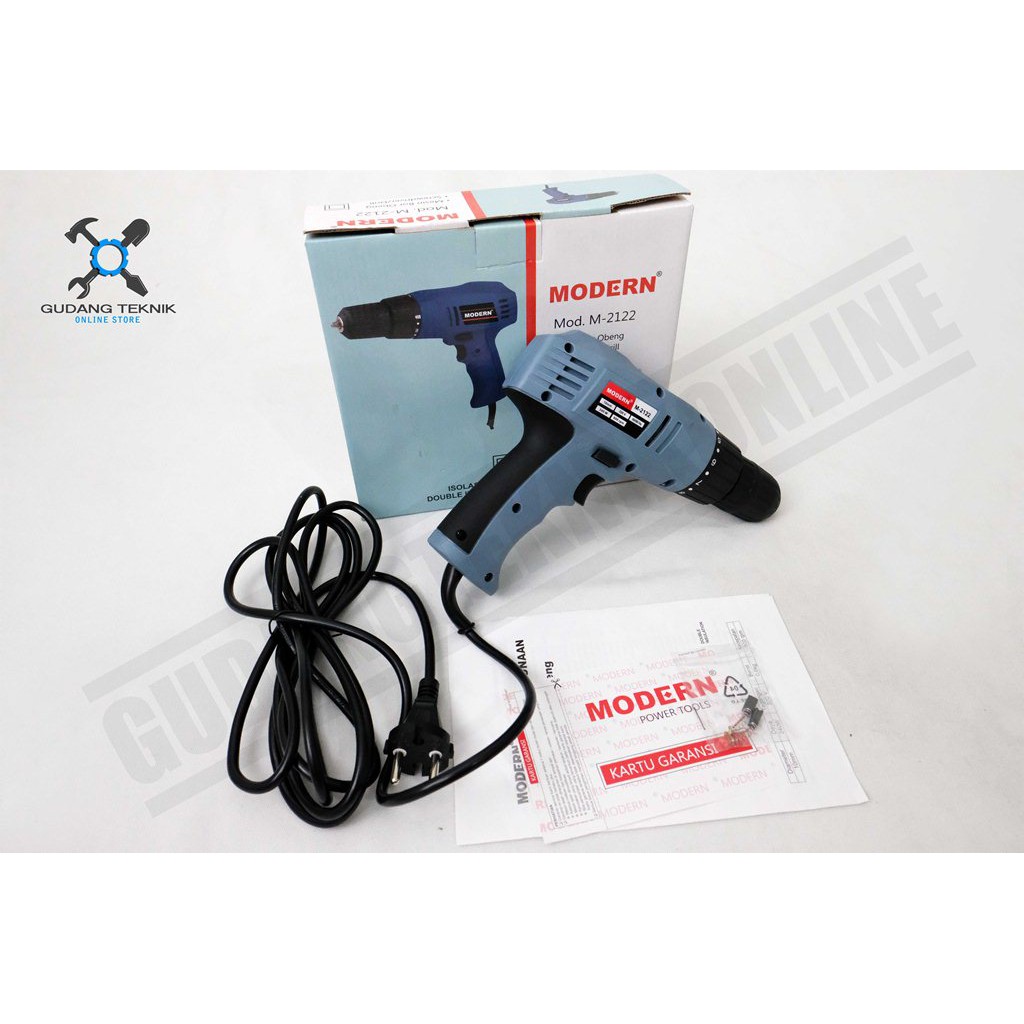 Modern M-2122 / Modern M 2122 Mesin Bor Obeng Torsi Modern M2122 Screwdriver Drill