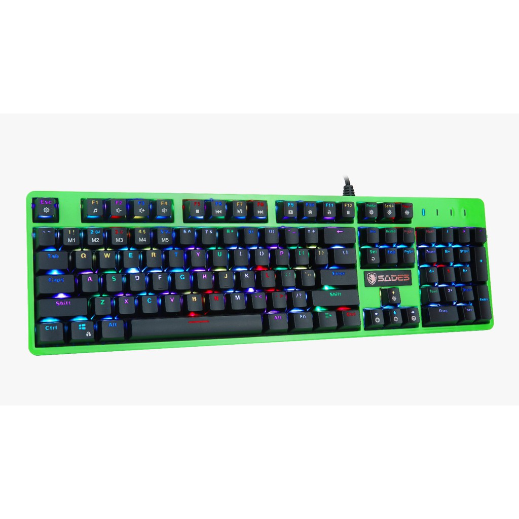 Keyboard gaming sades mechanical Rgb Phoenix with kailh switch