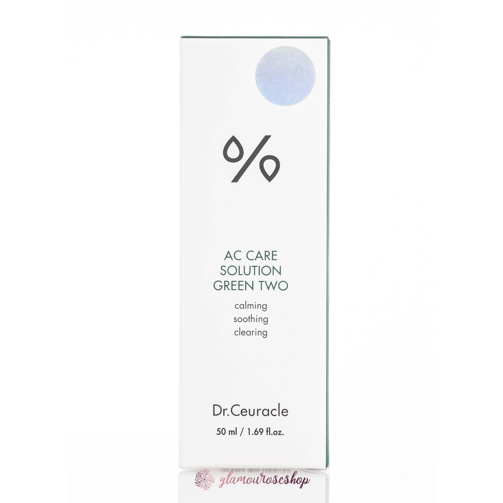 ❤️Glamouroseshop❤️ DR. CEURACLE BPOM  AC Care Solution Green Two 50ml