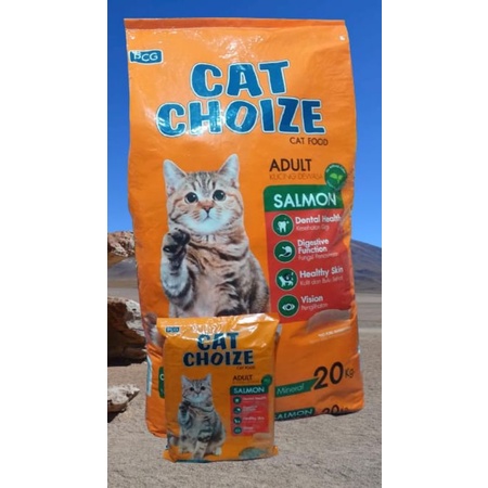 CHOIZE CAT ADULT SALMON 20kg, Khusus gojek/grab