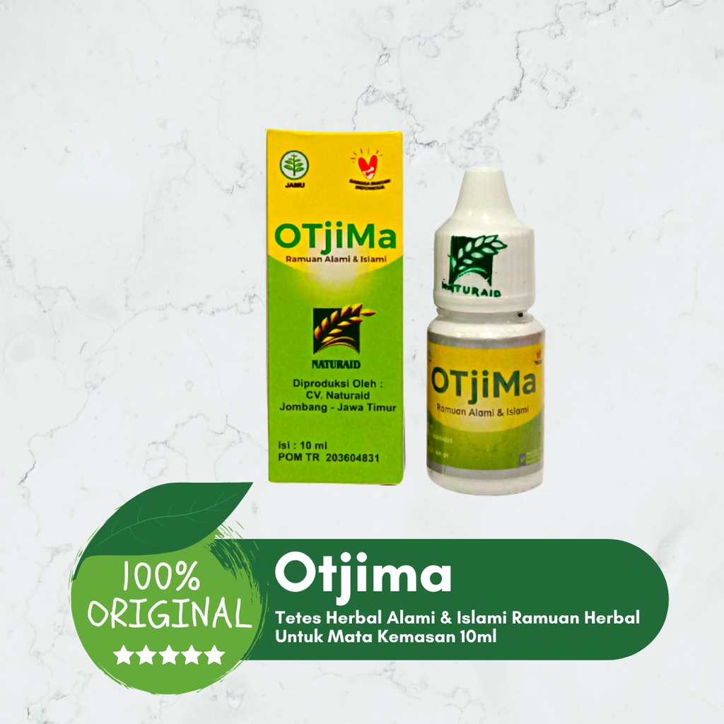 OTJIMA & OTeM Obat Tetes Mata Herbal Minus Katarak