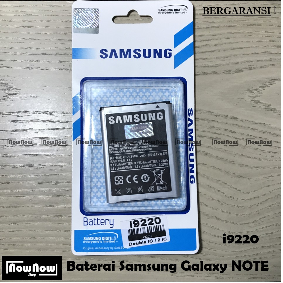 Baterai Samsung Galaxy Note 1 N7000 I9220 Original Batre Batrai Battery HP SEIN