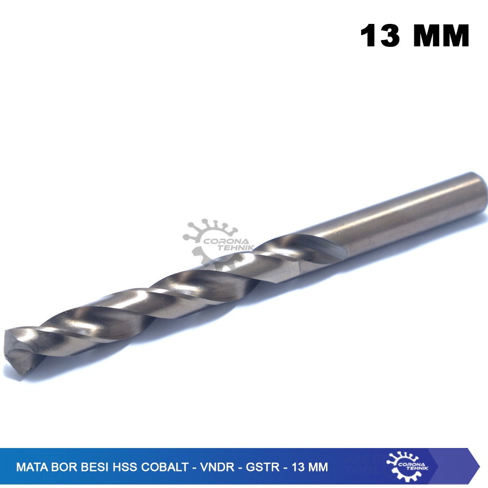 13 mm - Mata Bor Besi HSS Cobalt - VNDR - GSTR