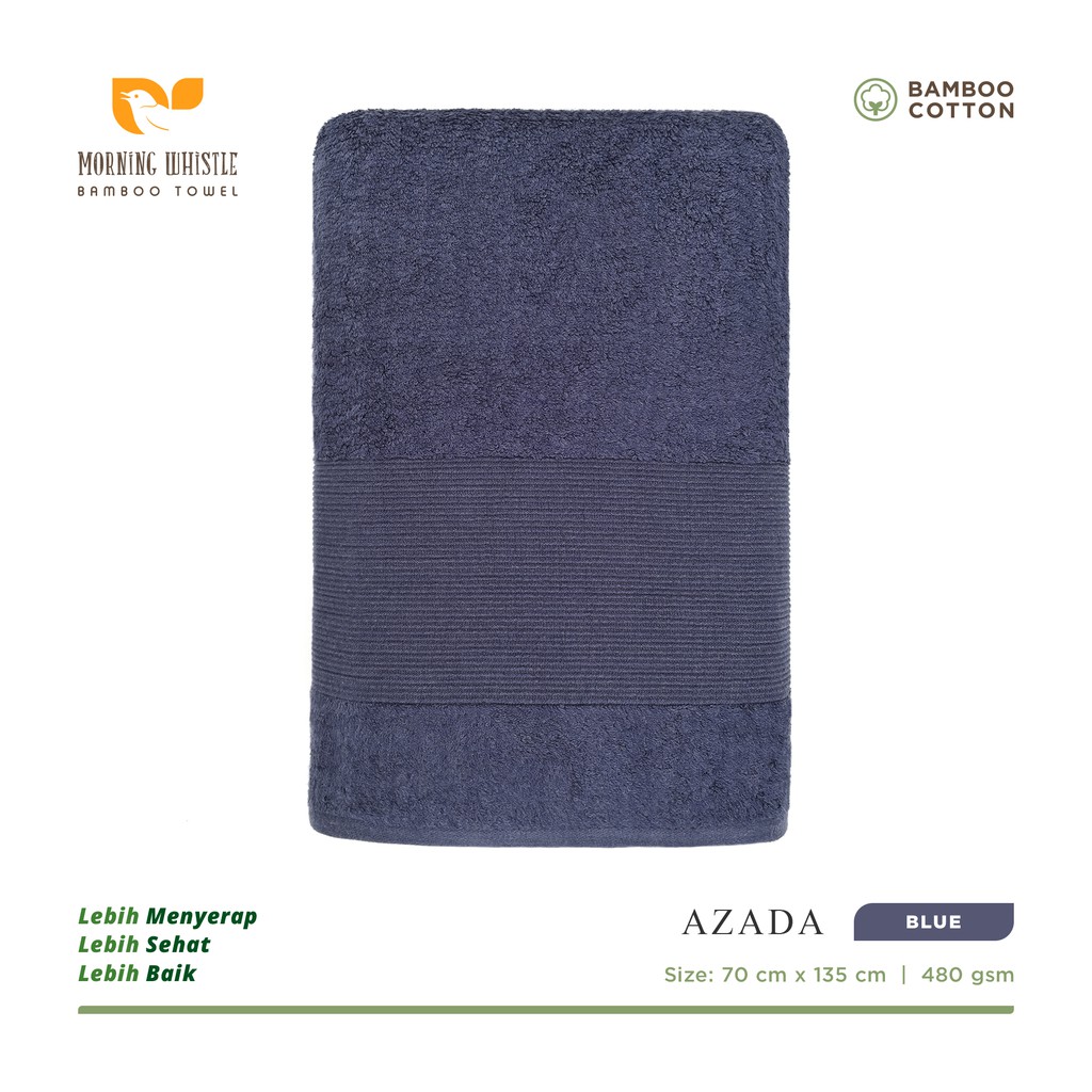 ORIGINAL | Terry Palmer Morning Whistle Bamboo Azada Handuk Mandi Dewasa 70 x 135 cm