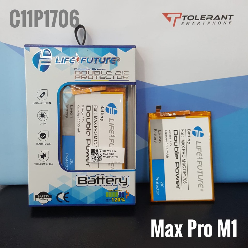 BATTERY BATERAI ASUS MAX PRO M1 C11P1706