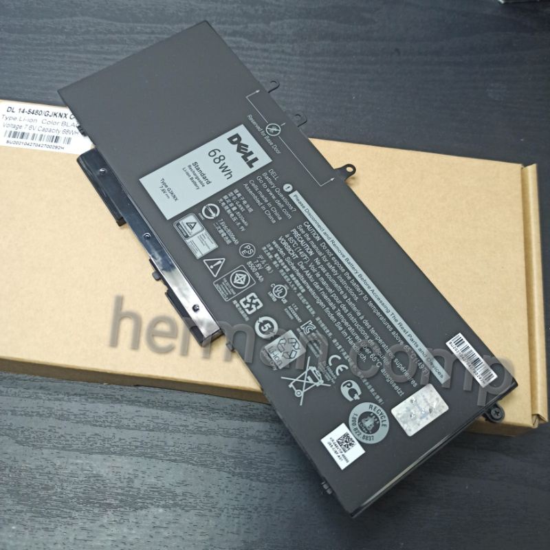 Original Baterai Dell Precision 3520, 7520, 3530 GJKNX