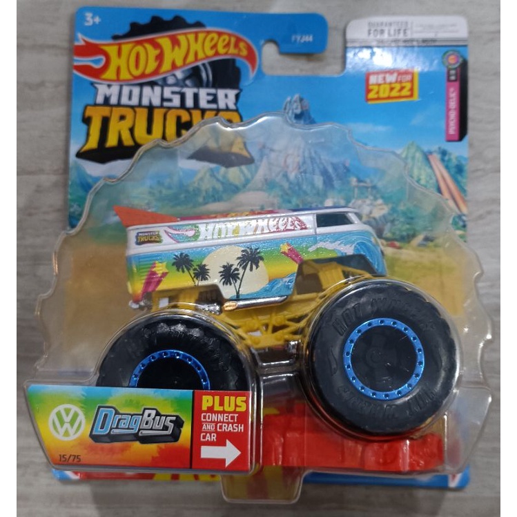 Hotwheels Monster Trucks Volkswagen Drag Bus