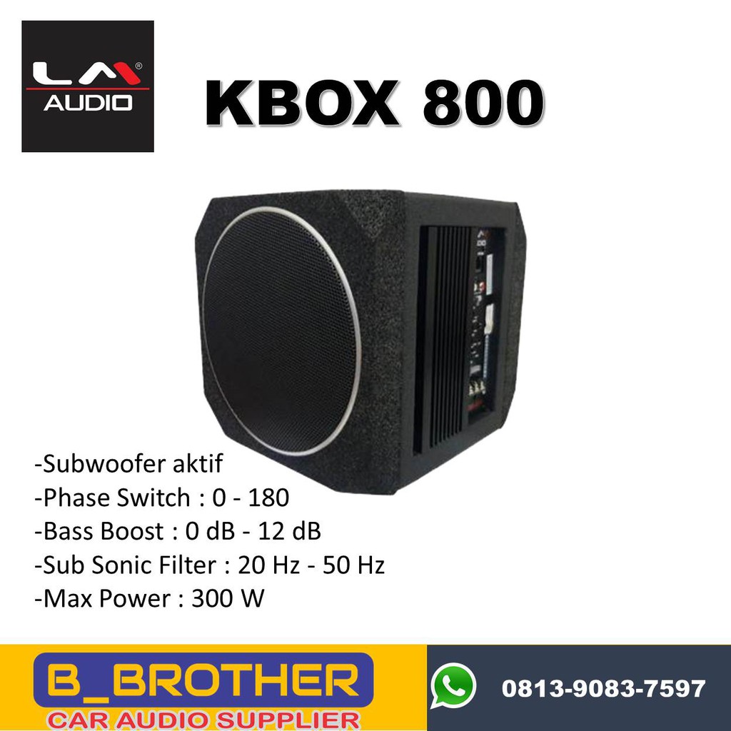 Subwoofer Aktif LM AUDIO KBOX 800