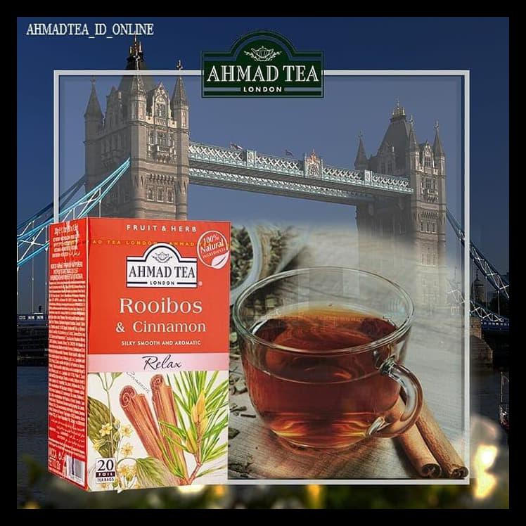 

Promo Rooibos & Cinnamon Herbal Infusions Ahmad Tea