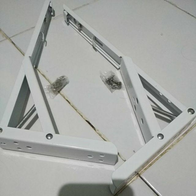 Engsel Siku Lipat Per/engsel Meja Bakso/folding Bracket 12 Inch ( 30 Cm )