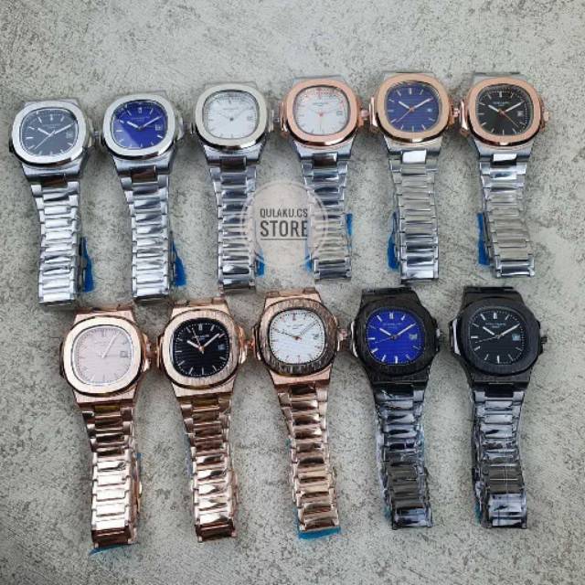 [YN 0074] JAM TANGAN PRIA RANTAI POLOS