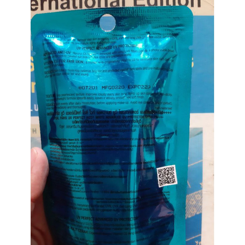 Loreal Sunscreen UV Perfect Rosy White