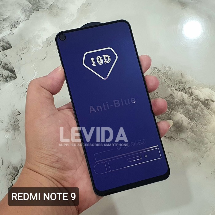TEMPERED GLASS ANTI BLUE REDMI NOTE 9 ANTI BLUE ANTI RADIASI