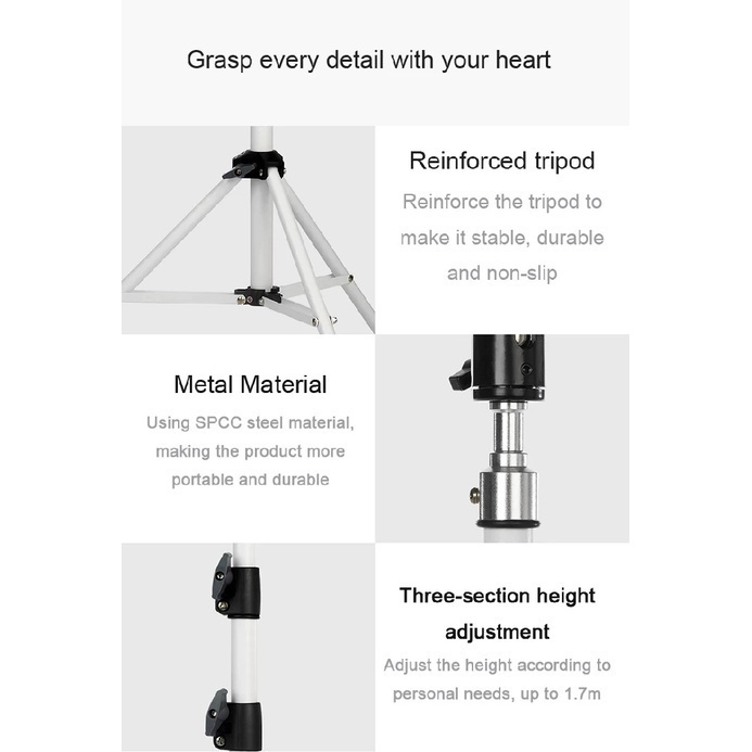 WANBO Foldable Adjustable Stand Floor Tripod 170CM for Projector - Tripod Proyektor dari WANBO - Tinggi Maksimal 170 CM