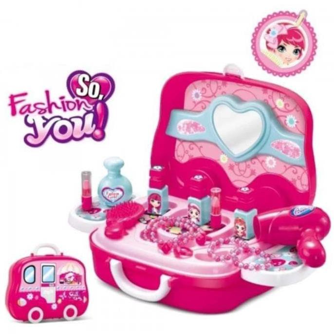 MAINAN EDUKASI MAKE UP ANAK PEREMPUAN CEWEK FASHION 2 3 4 5 6 TAHUN TK