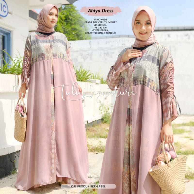 Dress motif mix ceruty Ahiya dress by tulus signature