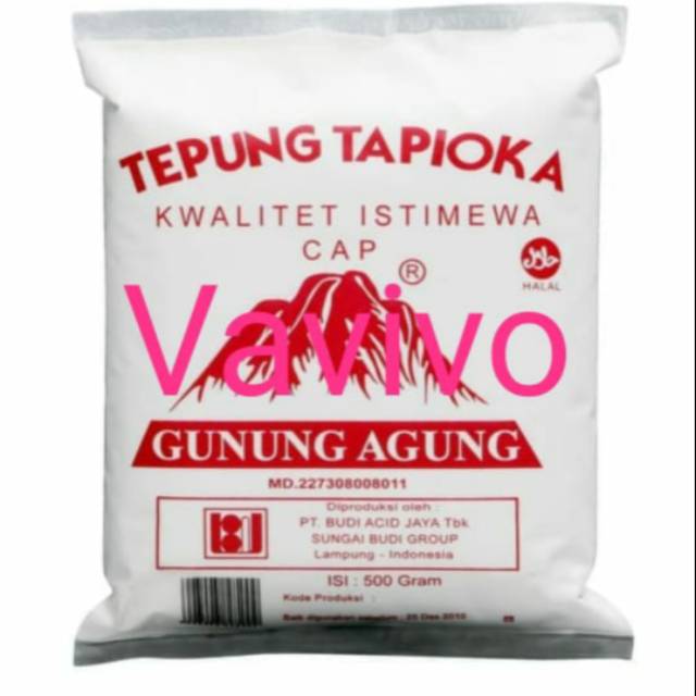 

TEPUNG TAPIOKA GUNUNG 500 GR