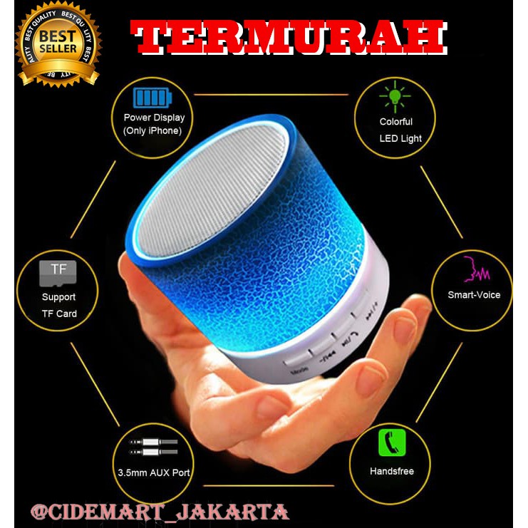 [BISA COD] SPEAKER BLUETOOTH A9 / S10 MINI PORTABLE / MINI SPEAKER BLUETOOTH S60U