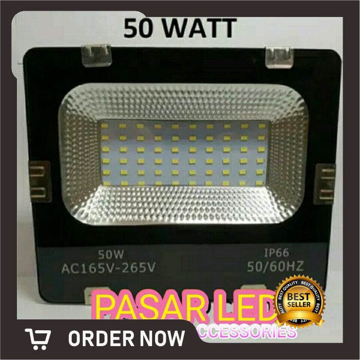 Lampu LED Penerangan Jalan Rumah Taman 220 Volt 50 watt