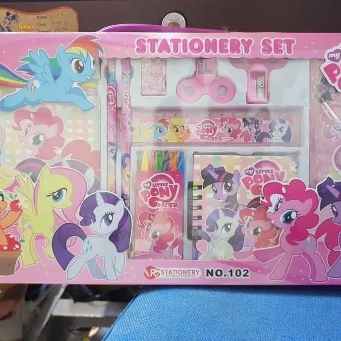 

Termurah Set Perlengkapan Little Pony Alat Tulis Karakter Pony Sekolah