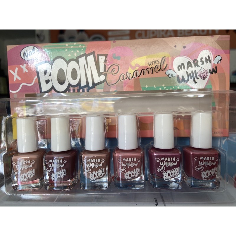 marshwillow nail boom kutek caramel series // kutek marshwillow caramel series