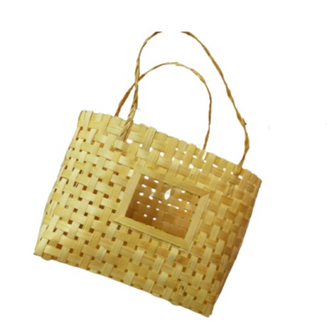 GARANSI - 28 X10X 20 TAS BAMBU-TAS HAJATAN-KERANJANG RUSTIK-TAS KARDUS-SOUVENIR MURAH-SOUVENIR