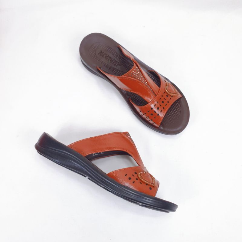 Norvid Sepatu Sandal Wanita Flat from 2124