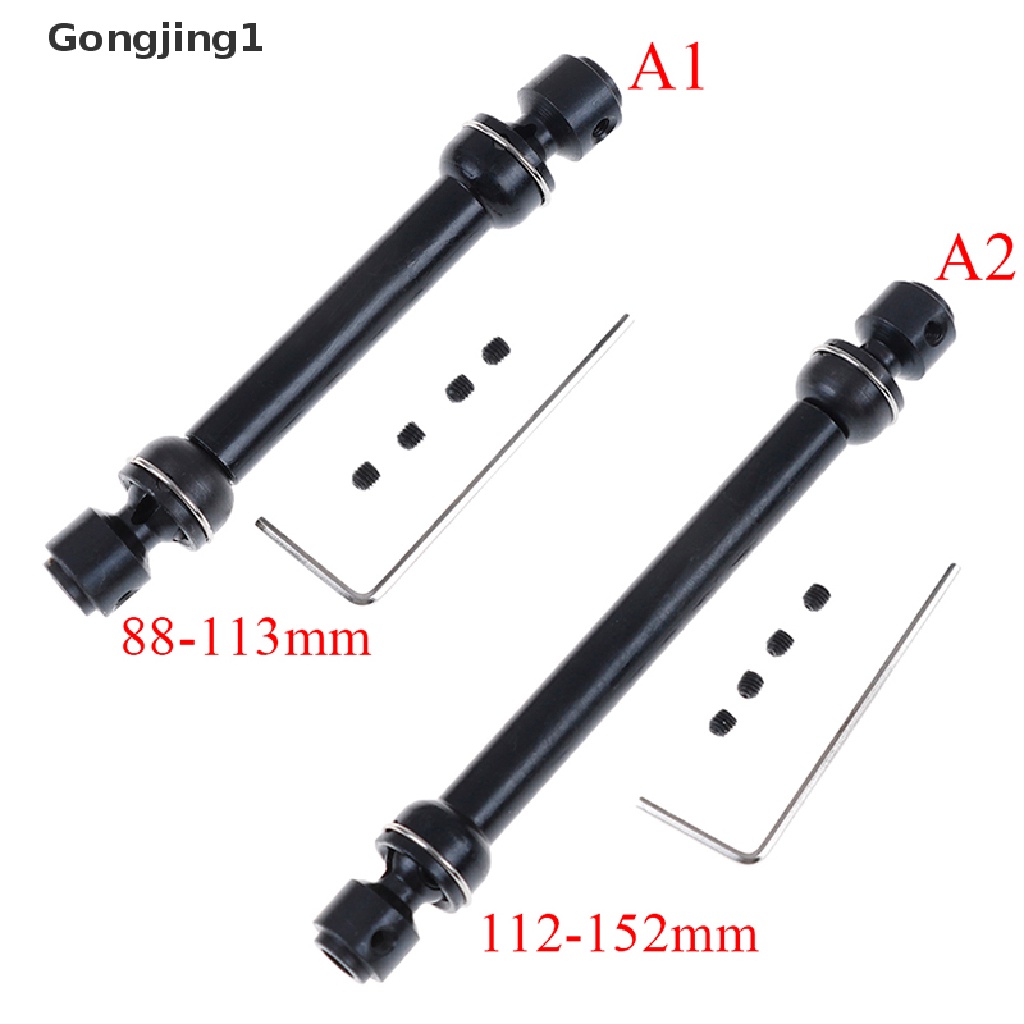 Gongjing1 drive shaft Bahan metal steel Untuk axial SCX10 90046 RC4WD D90 rc crawler