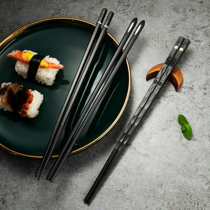 Alat Makan Sumpit Japanese Style Reusable Chopstick Usemd 5 Pasang 01bpp