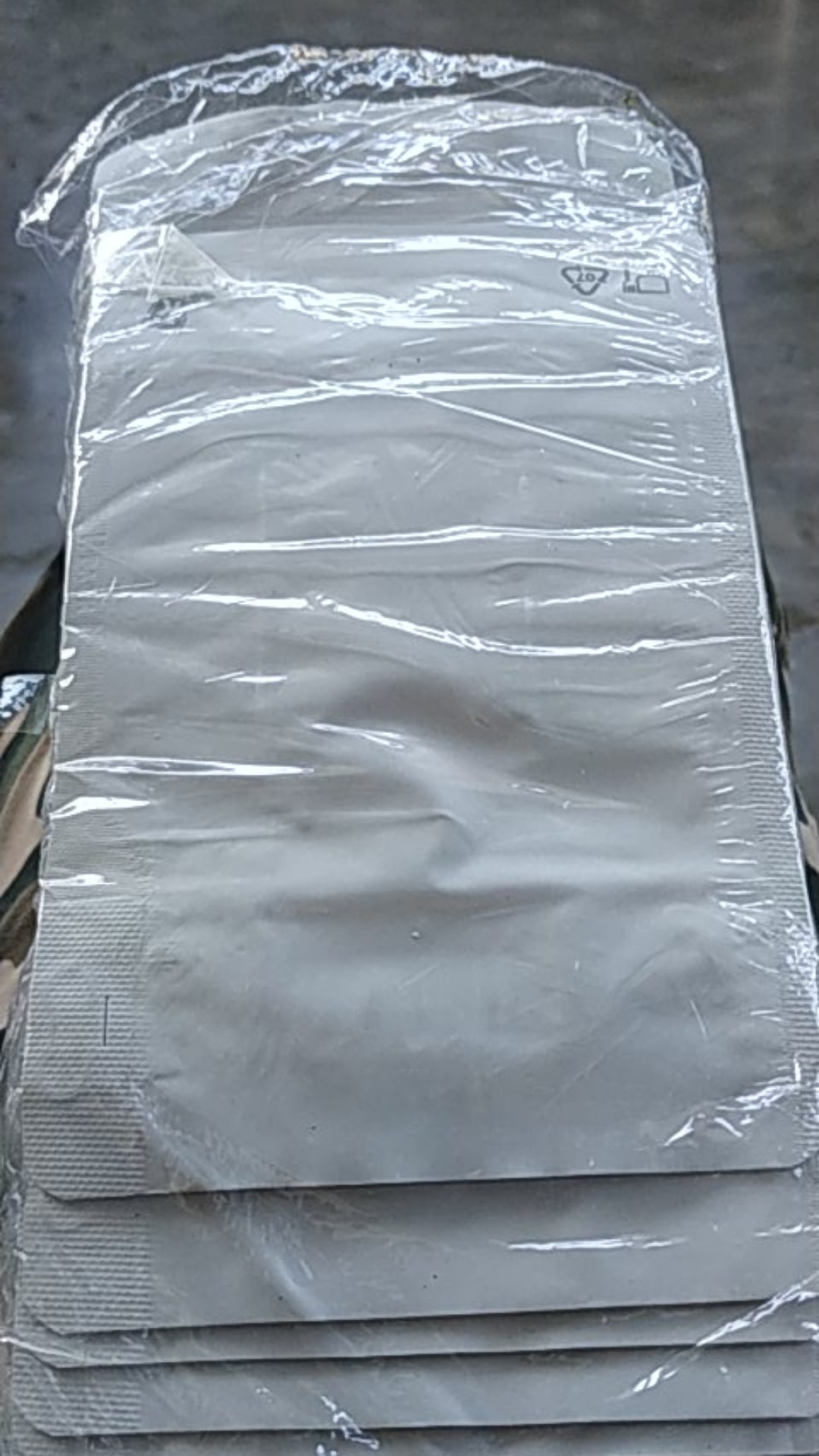 [100 Pcs] Flat Bottom Kpack Full Foil 9,5 X 15 + 6 / 250 Gr Kemasan Kopi