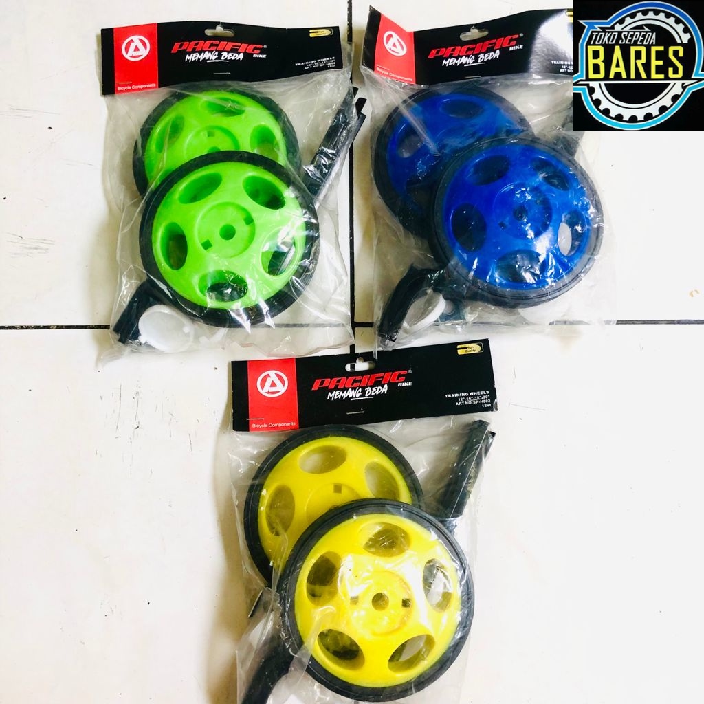 Roda Samping / Roda Bantu Sepeda BMX / Mini Anak 12 / 16 / 18 / 20 Pacific SP-H802 / SP-H803 Training Wheels