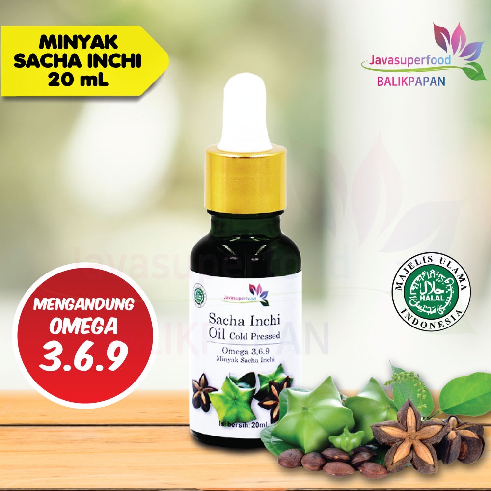 [JAVA SUPER FOOD] SACHA INCHI OIL / MINYAK SACHA INCHI 20 ML